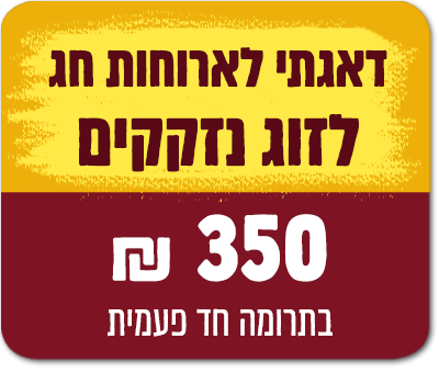 סעודת חג לנזקק אחד - 350 ש"ח - 350 ₪