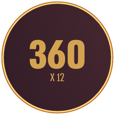 360 ש"ח לחודש למשך שנה - 360 ₪