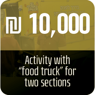 Activity with "Food truck" for 2 squads - 2500 $