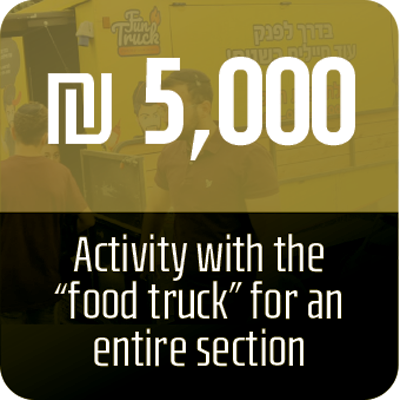 Activity with "Food truck" for 2 squads - 1250 $