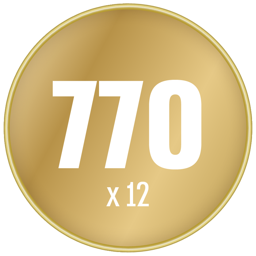770 ש"ח לחודש למשך שנה - 770 ₪