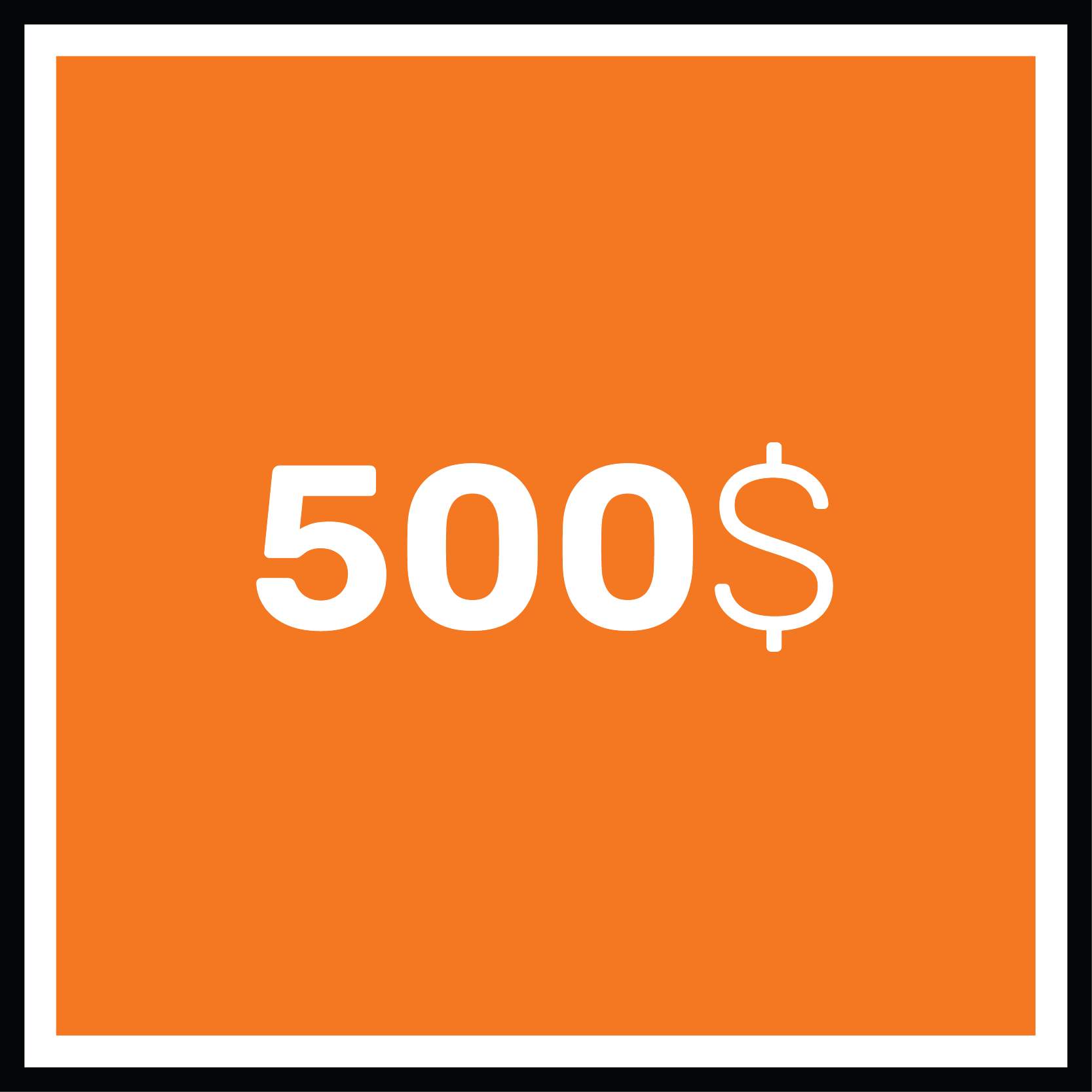 A week of hope - 500 $